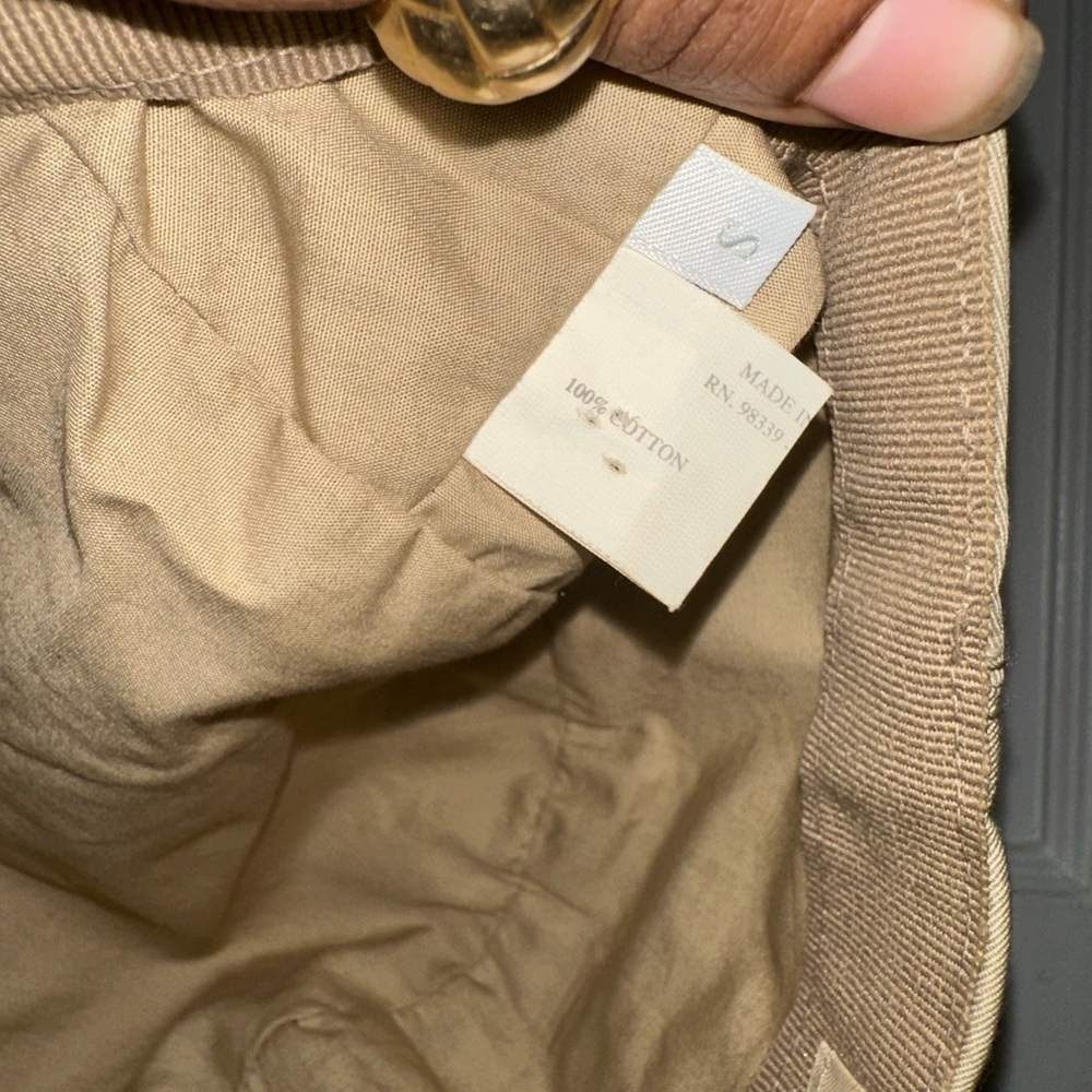 Prada Classic Tan Flat Cap - Picture 11 of 16